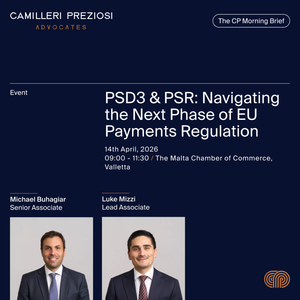 PSD3 & PSR: Navigating the Next Phase of EU Payments Regulation Event